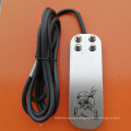 Tattoo Stainless Steel Tattoo Foot Pedal Switch With Power Supply